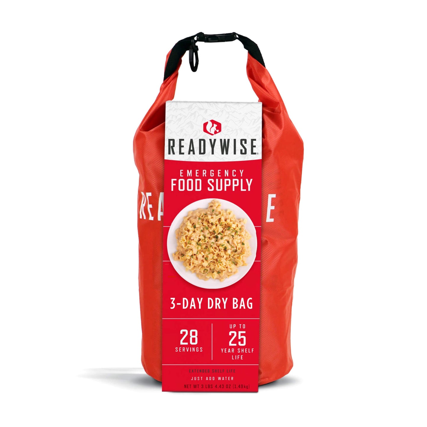 28 portions de petit-déjeuner et d'entrée lyophilisés, DryBag, jusqu'à 25 ans