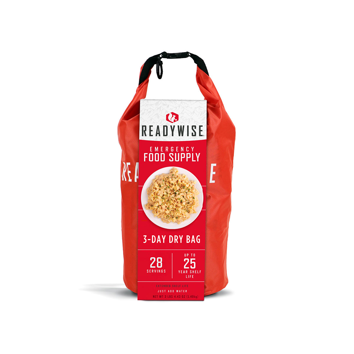 28 portions de petit-déjeuner et d'entrée lyophilisés, DryBag, jusqu'à 25 ans